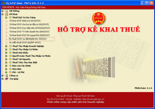 hoc ke toan, dioch vu ke toan, dich vu ke khai thue