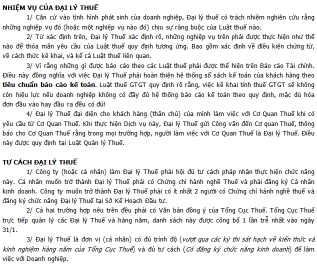 hoc ke toan, dich vu ke toan, ke khai thue