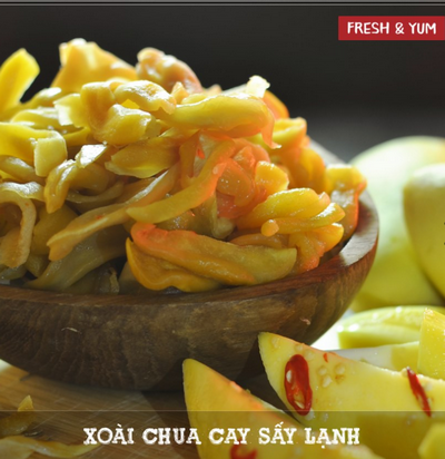 Trái cây sấy lạnh - thơm ngon và tươi mới